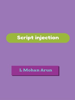 cover image of Script Injection